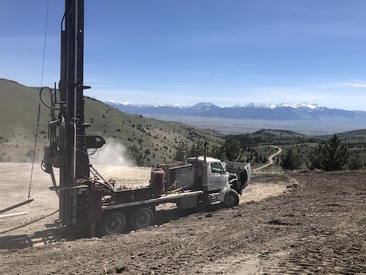 Graham Drilling in the MT Mountains