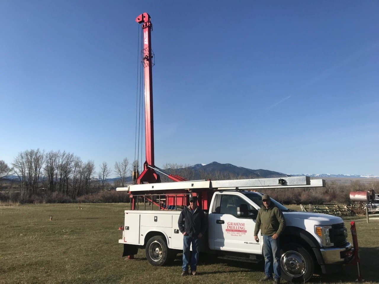 Graham Drilling Team and Rig